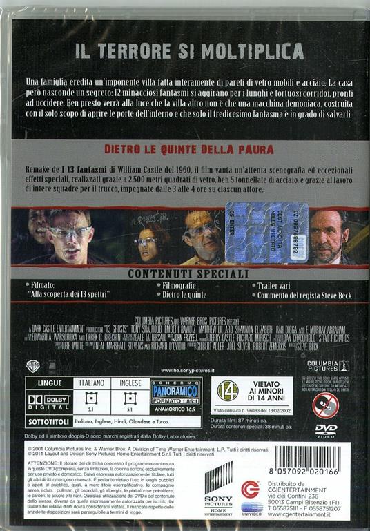 I 13 Spettri (DVD) di Steve Beck - DVD - 7