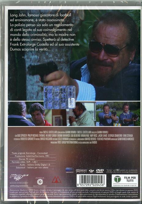 Detective Extralarge. Cannonball (DVD) di Enzo G. Castellari - DVD - 7