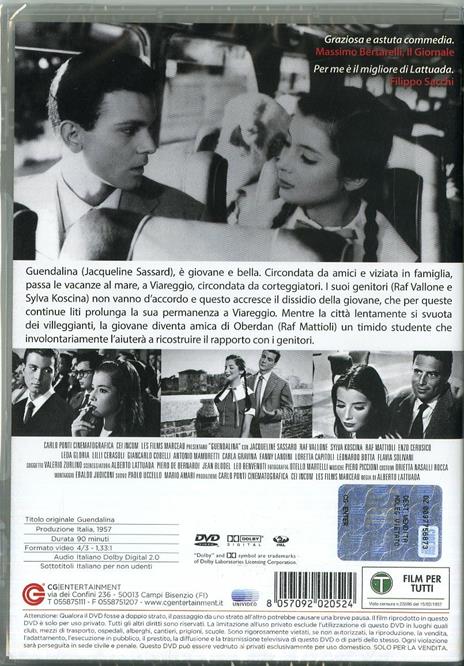 Guendalina (DVD) di Alberto Lattuada - DVD - 7