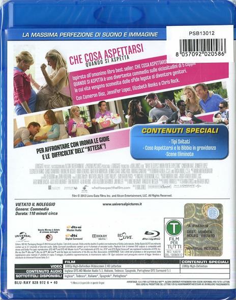 Che cosa aspettarsi quando si aspetta (Blu-ray) di Kirk Jones - Blu-ray - 7