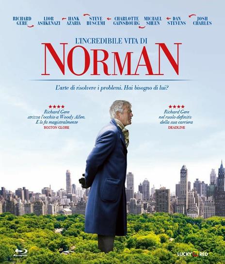 L' incredibile vita di Norman (Blu-ray) di Joseph Cedar - Blu-ray