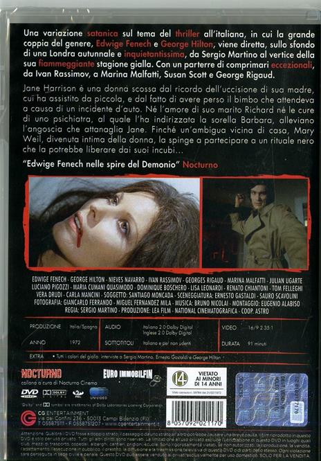 Tutti i colori del buio (DVD) di Sergio Martino - DVD - 7