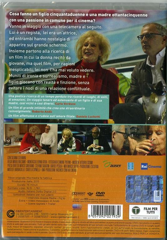 Mia madre fa l'attrice (DVD) di Mario Balsamo - DVD - 2