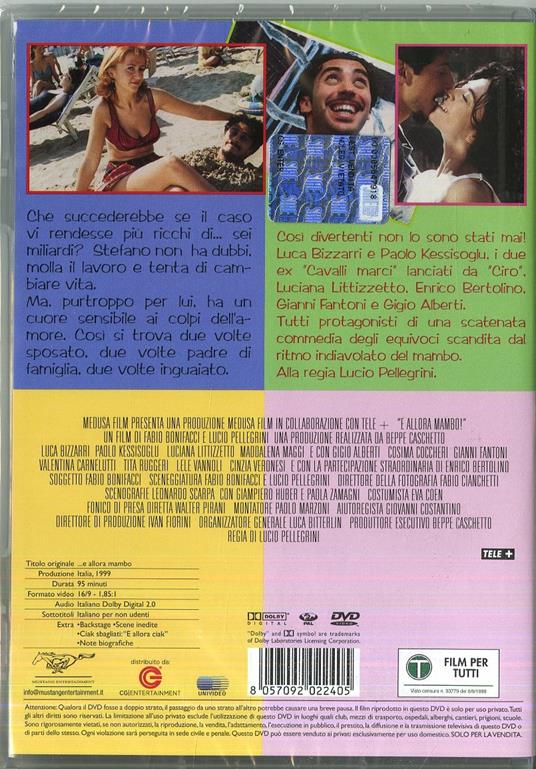 E allora mambo (DVD) di Lucio Pellegrini - DVD - 2