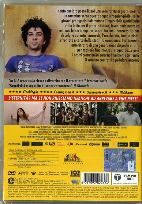 In bici senza sella (DVD) di Origo,Tonnini,Mangiasciutti,Giancaspro,Iezzi,De Marchis,Dafano - DVD - 2