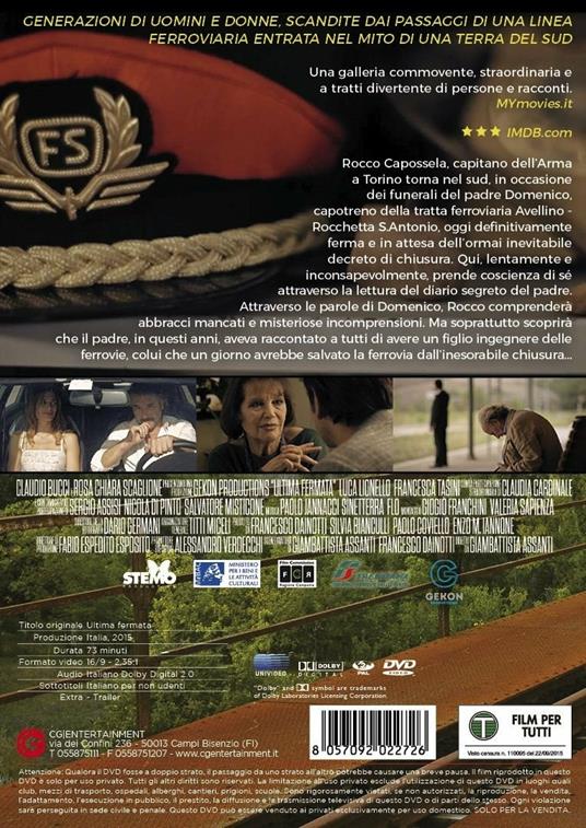 Ultima fermata (DVD) di Giambattista Assanti - DVD - 2