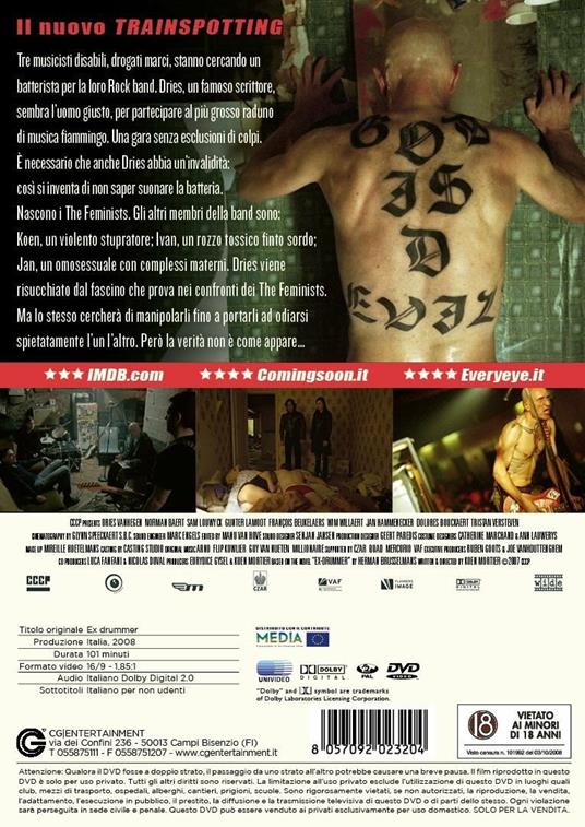 Ex Drummer (DVD) di Koen Mortier - DVD - 2