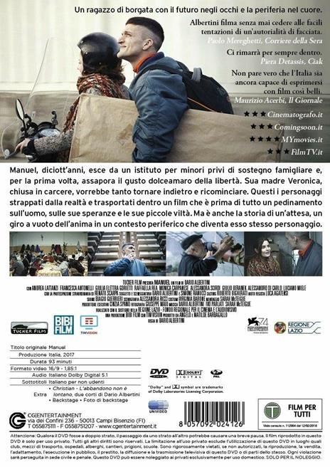 Manuel (DVD) di Dario Albertini - DVD - 2
