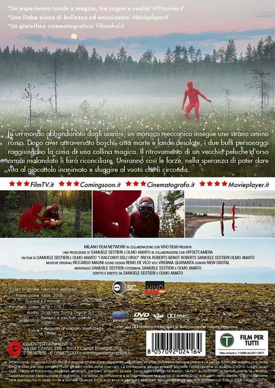 I racconti dell'orso (DVD) di Samuele Sestieri,Olmo Amato - DVD - 2