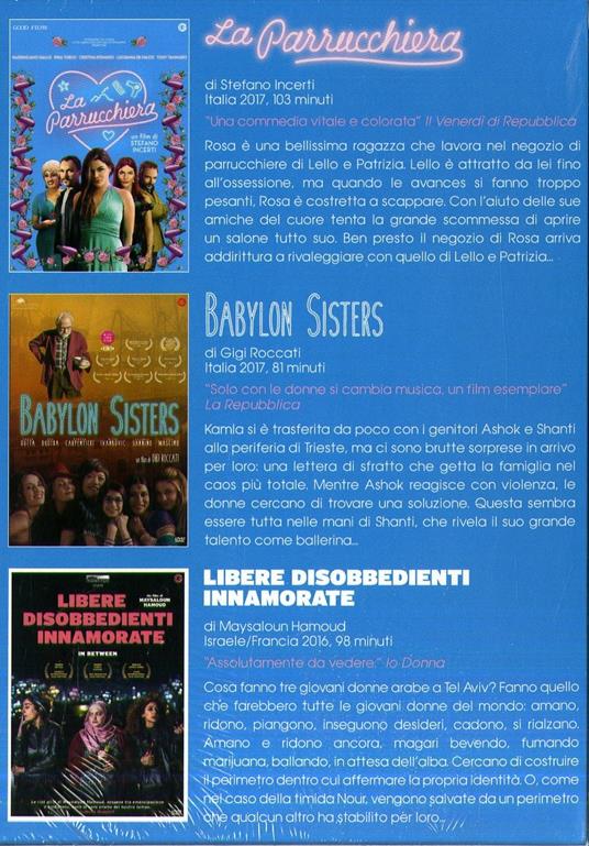Cofanetto Girl Power (3 DVD) di Stefano Incerti,Maysaloun Hamoud,Gigi Roccati - 2
