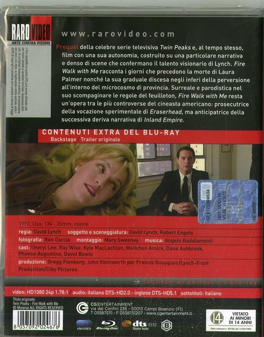 Twin Peaks. Fuoco cammina con me (Blu-ray) di David Lynch - Blu-ray - 2