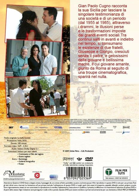 La bella società (DVD) di Gian Paolo Cugno - DVD - 2