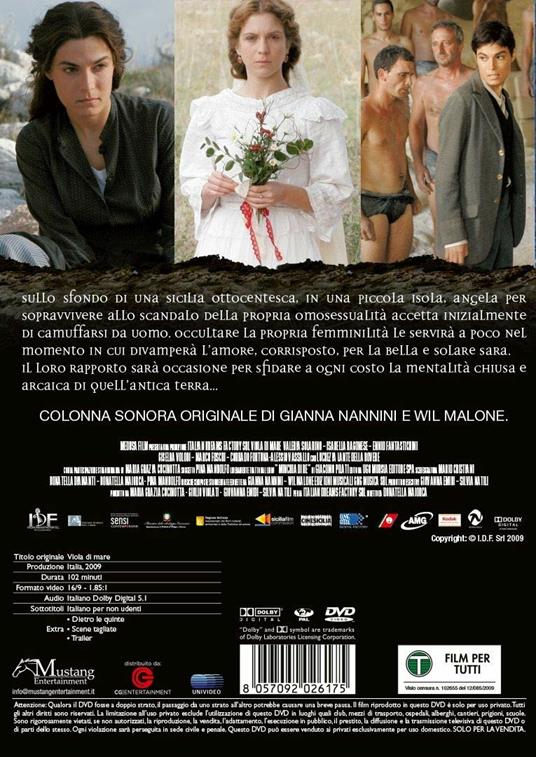 Viola di mare (DVD) - DVD - Film di Donatella Maiorca Commedia | IBS