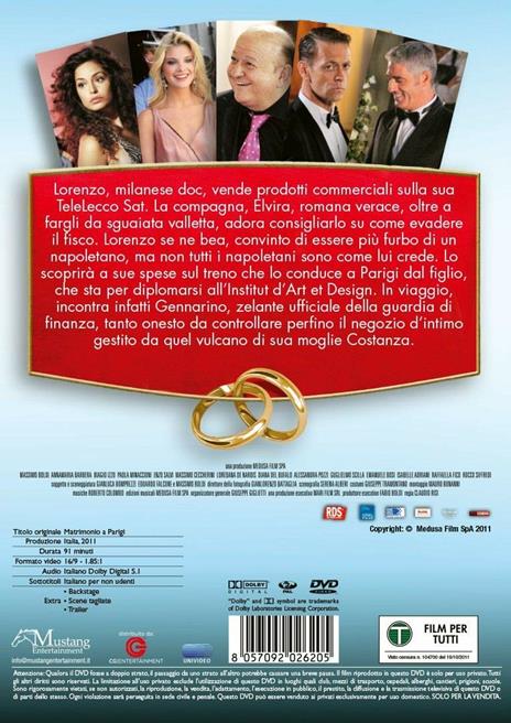 Matrimonio a Parigi (DVD) di Claudio Risi - DVD - 2