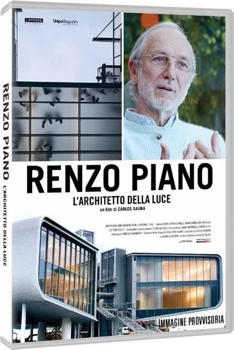 Renzo Piano. L'architetto della luce (DVD) di Carlos Saura - DVD