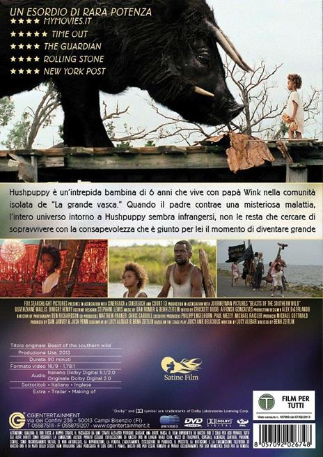Re della terra selvaggia (DVD) di Benh Zeitlin - DVD - 2