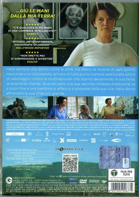 La donna elettrica (DVD) di Benedikt Erlingsson - DVD - 2