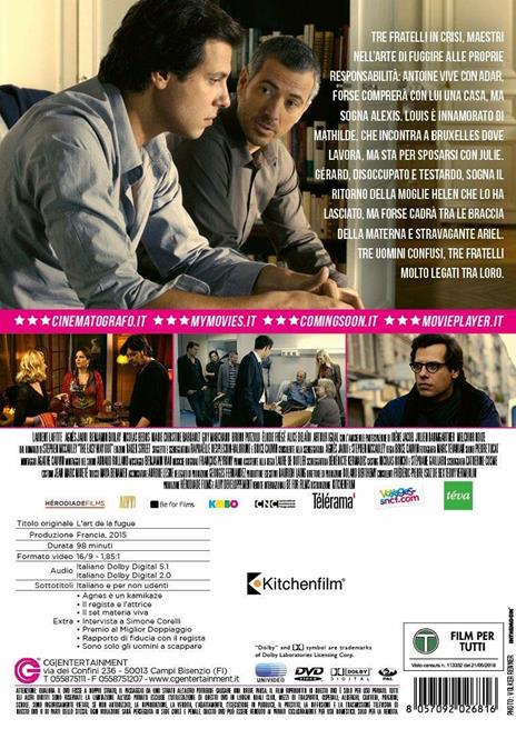 L' arte della fuga (DVD) di Brice Cauvin - DVD - 2