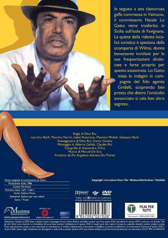 Il commissario Lo Gatto (DVD) di Dino Risi - DVD - 2