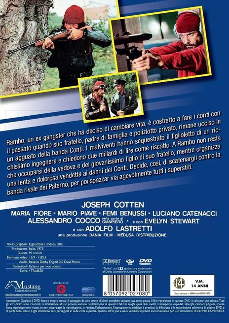 Il giustiziere sfida la città (DVD) di Umberto Lenzi - DVD - 2