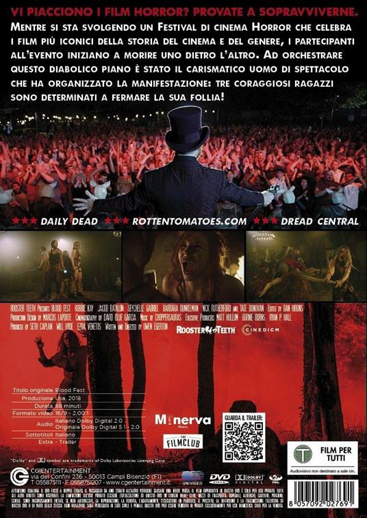Blood Fest (DVD) di Owen Egerton - DVD - 2