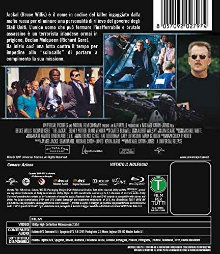The Jackal (Blu-ray) di Michael Caton-Jones - Blu-ray - 2