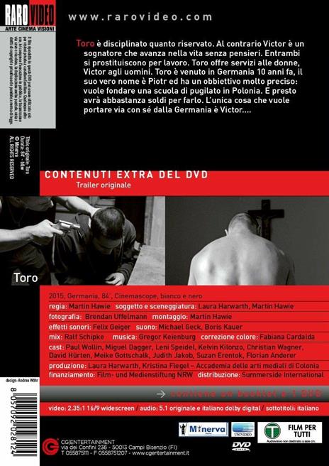 Toro (DVD) di Martin Hawie - DVD - 2