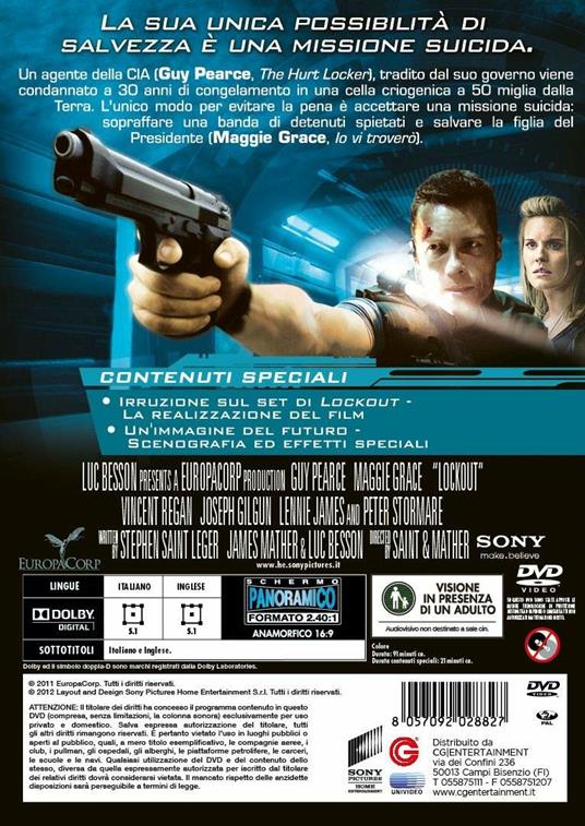 Lockout (DVD) di Stephen St. Leger,James Mather - DVD - 2