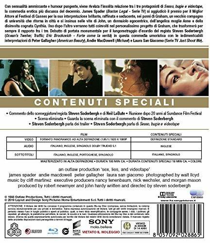 Sesso bugie e videotapes (Blu-ray) di Steven Soderbergh - Blu-ray - 2
