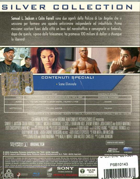 SWAT. Squadra speciale anticrimine (Blu-ray) di Clark Johnson - Blu-ray - 2