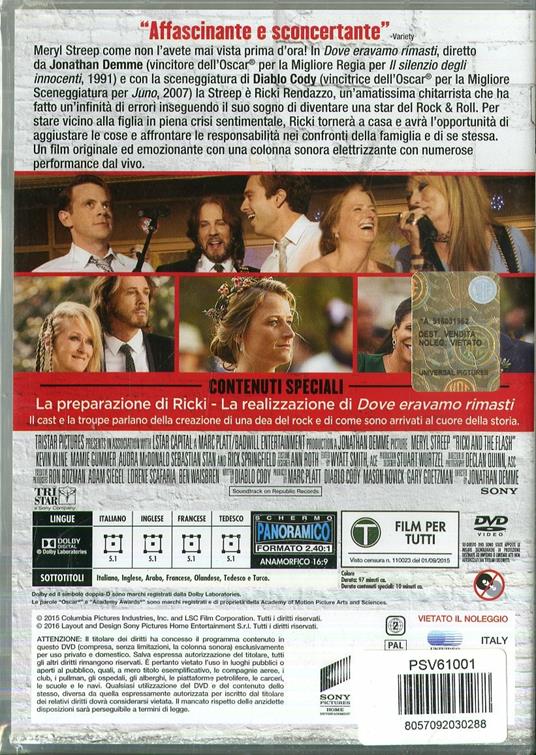 Dove eravamo rimasti (DVD) di Jonathan Demme - DVD - 2