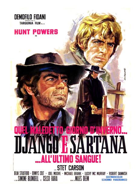 Django e Sartana all'ultimo sangue (DVD) di Demofilo Fidani - DVD