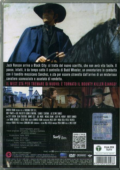 Django e Sartana all'ultimo sangue (DVD) di Demofilo Fidani - DVD - 2