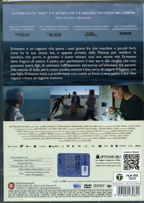 Sole (DVD) di Carlo Sironi - DVD - 2