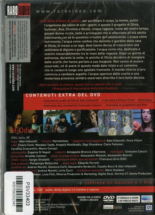 H2 Odio (DVD) di Alex Infascelli - DVD - 2
