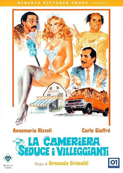 La cameriera seduce i villeggianti (DVD) di Armando Grimaldi - DVD