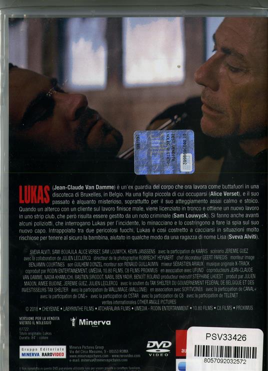 Lukas. The Bouncer. L'infiltrato (DVD) di Julien Leclercq - DVD - 2