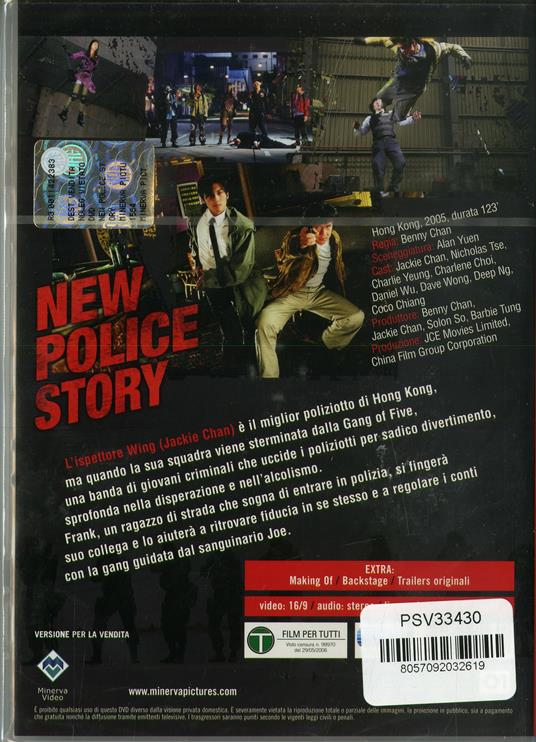 New Police Story (DVD) di Benny Chan - DVD - 2