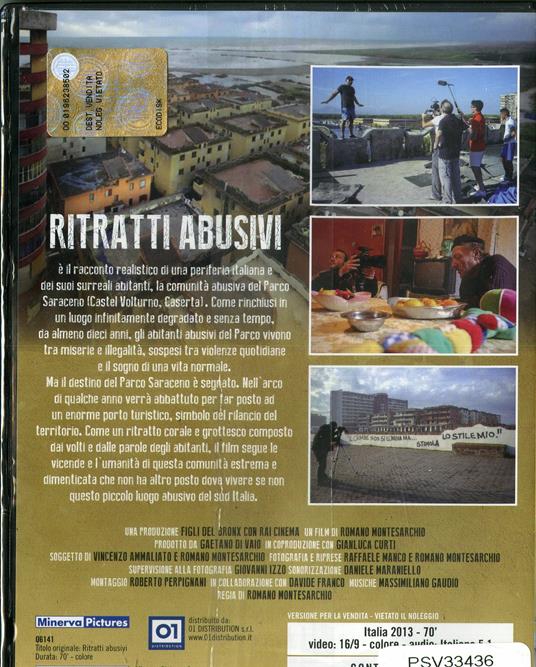 Ritratti abusivi (DVD) di Romano Montesarchio - DVD - 2