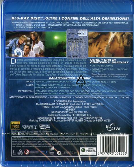 Abissi (Blu-ray) di Peter Yates - Blu-ray - 3