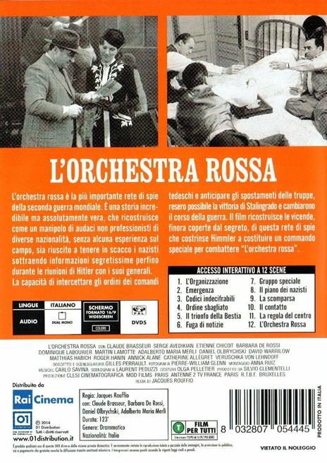 L' orchestra rossa (DVD) di Jacques Rouffio - DVD - 2