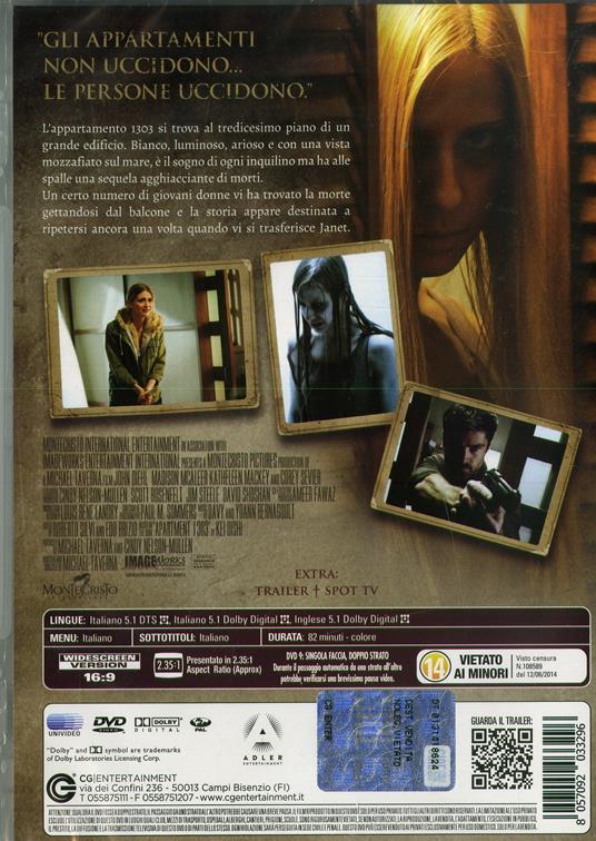 1303: La paura ha inizio (DVD) di Michael Taverna - DVD - 2