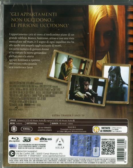 1303: La paura ha inizio (Blu-ray 3D) di Michael Taverna - Blu-ray 3D - 2