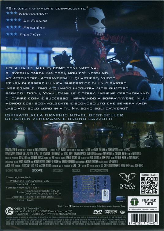 Alone (DVD) di David Moreau - DVD - 2