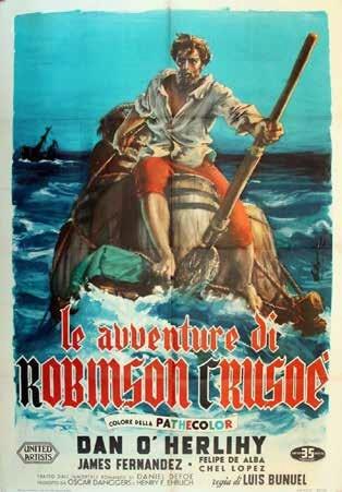 Le avventure di Robinson Crusoe (DVD) di Luis Buñuel - DVD