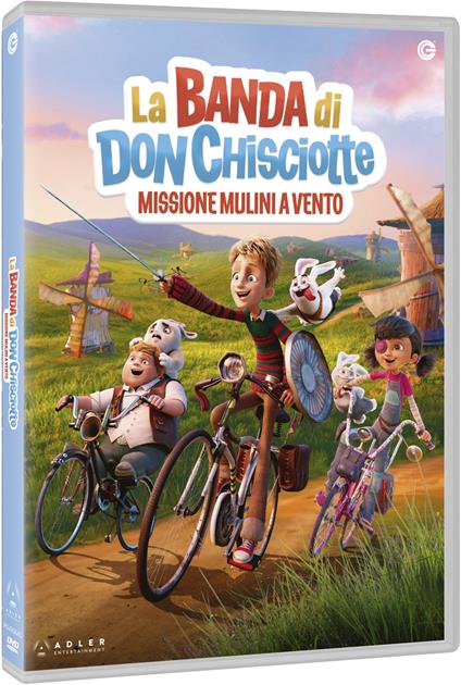 La banda di Don Chisciotte. Missione mulini a vento (DVD) di Gonzalo Gutierréz - DVD