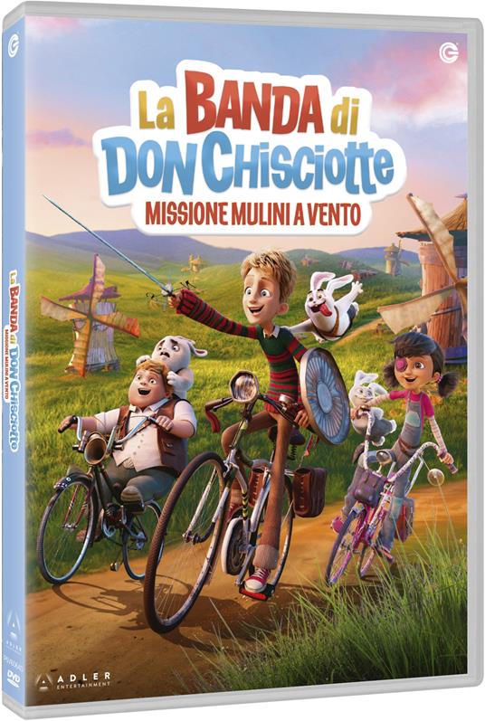 La banda di Don Chisciotte. Missione mulini a vento (DVD) di Gonzalo Gutierréz - DVD