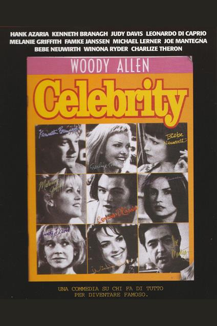 Celebrity (Blu-ray) di Woody Allen - Blu-ray