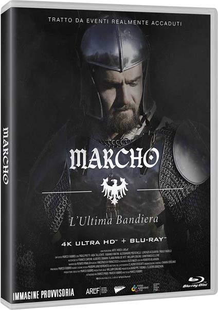 Marcho. L'ultima bandiera  (DVD + Blu-ray + Blu-ray Ultra HD 4K) di Marco Fabbro - DVD + Blu-ray + Blu-ray Ultra HD 4K