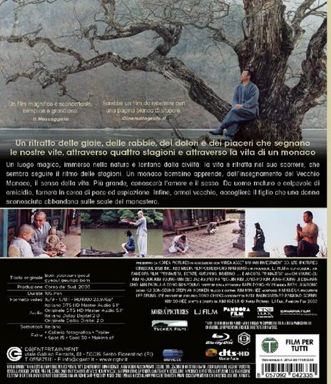 Primavera estate autunno inverno … e ancora primavera (Blu-ray) di Kim Ki-duk - Blu-ray - 2